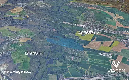 Prodej lesa 23 404 m², Troubsko, okres Brno-venkov