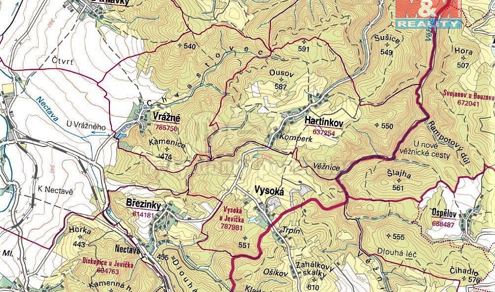 Prodej lesa 420 m², Vysoká – náhled fotky 4