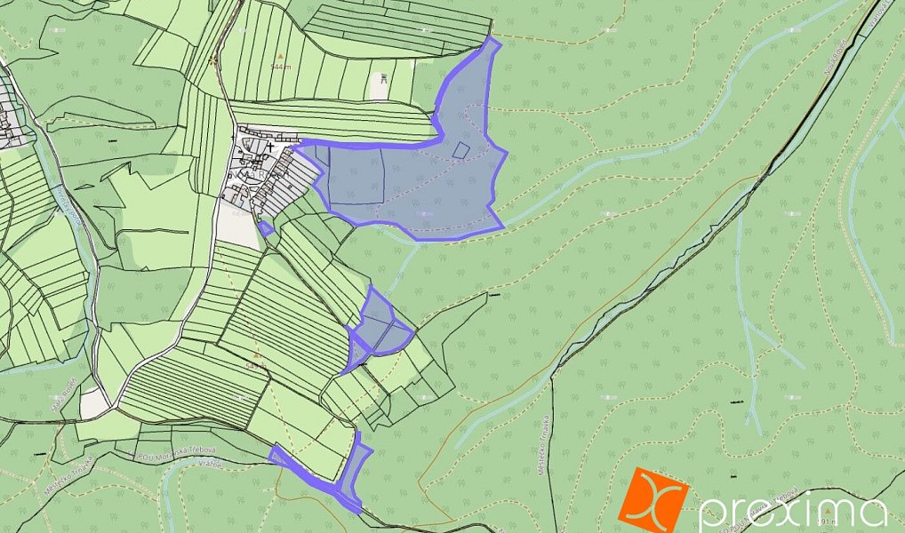 Prodej lesa 932 m², Městečko Trnávka – náhled fotky 2