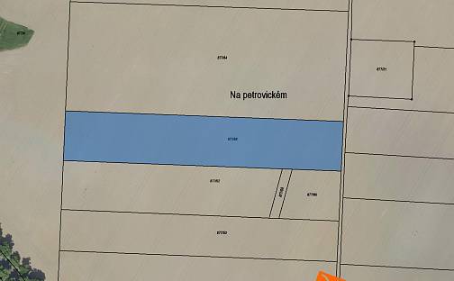Prodej komerčního pozemku 2 543 m², Bystřice, okres Benešov