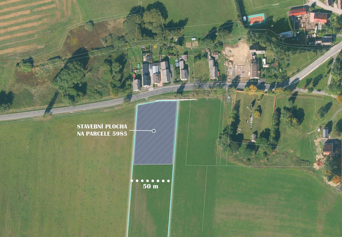 Prodej stavebního pozemku 18 140 m² – fotografie 2