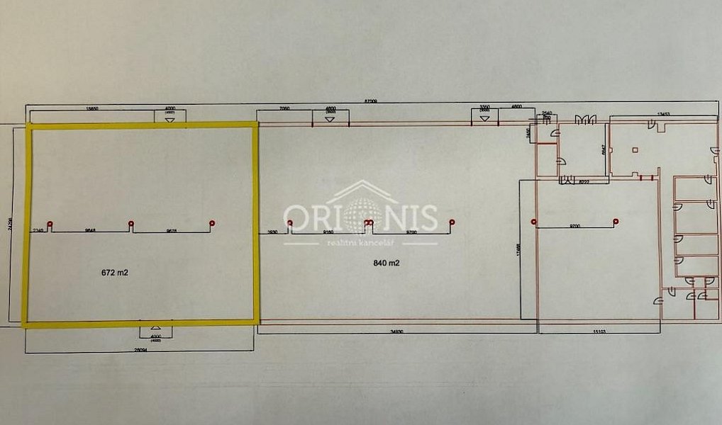 Pronájem skladovacích prostor 672 m², Chomutov – náhled fotky 4