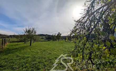 Prodej stavebního pozemku 1 966 m², Volenice, okres Strakonice