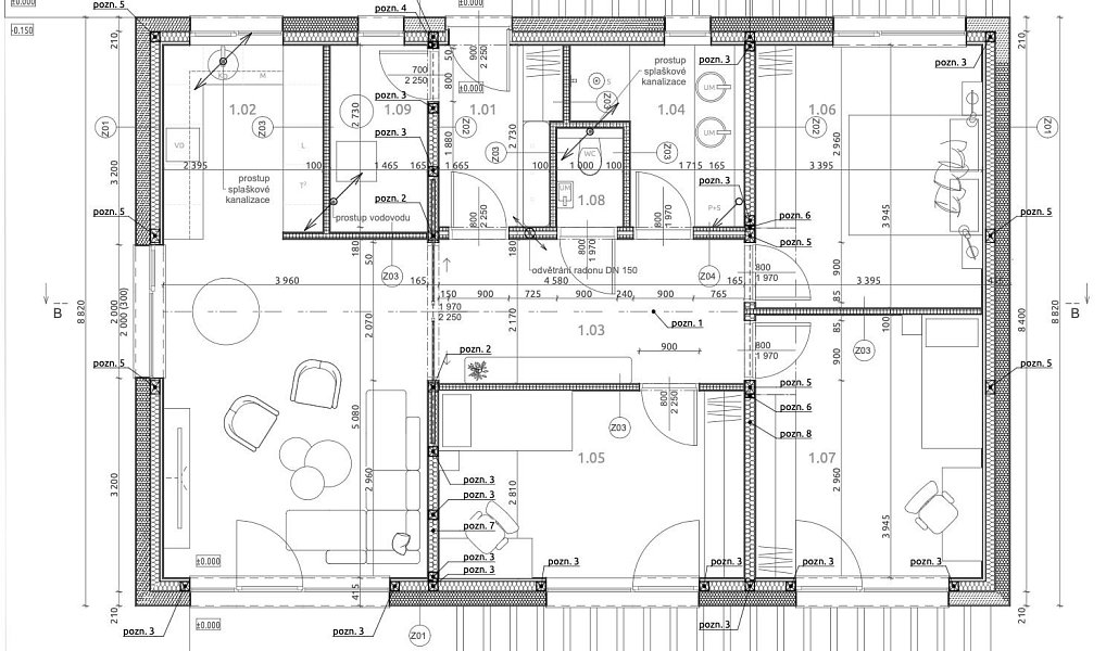 Prodej domu 91 m² s pozemkem 1 386 m², Kroměříž – náhled fotky 5