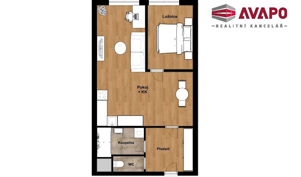 Pronájem bytu 2+kk 58 m², Opava – náhled fotky 15
