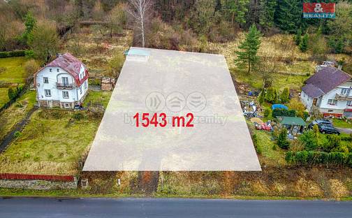Prodej stavebního pozemku 1 543 m², Hlavní, Perštejn, okres Chomutov