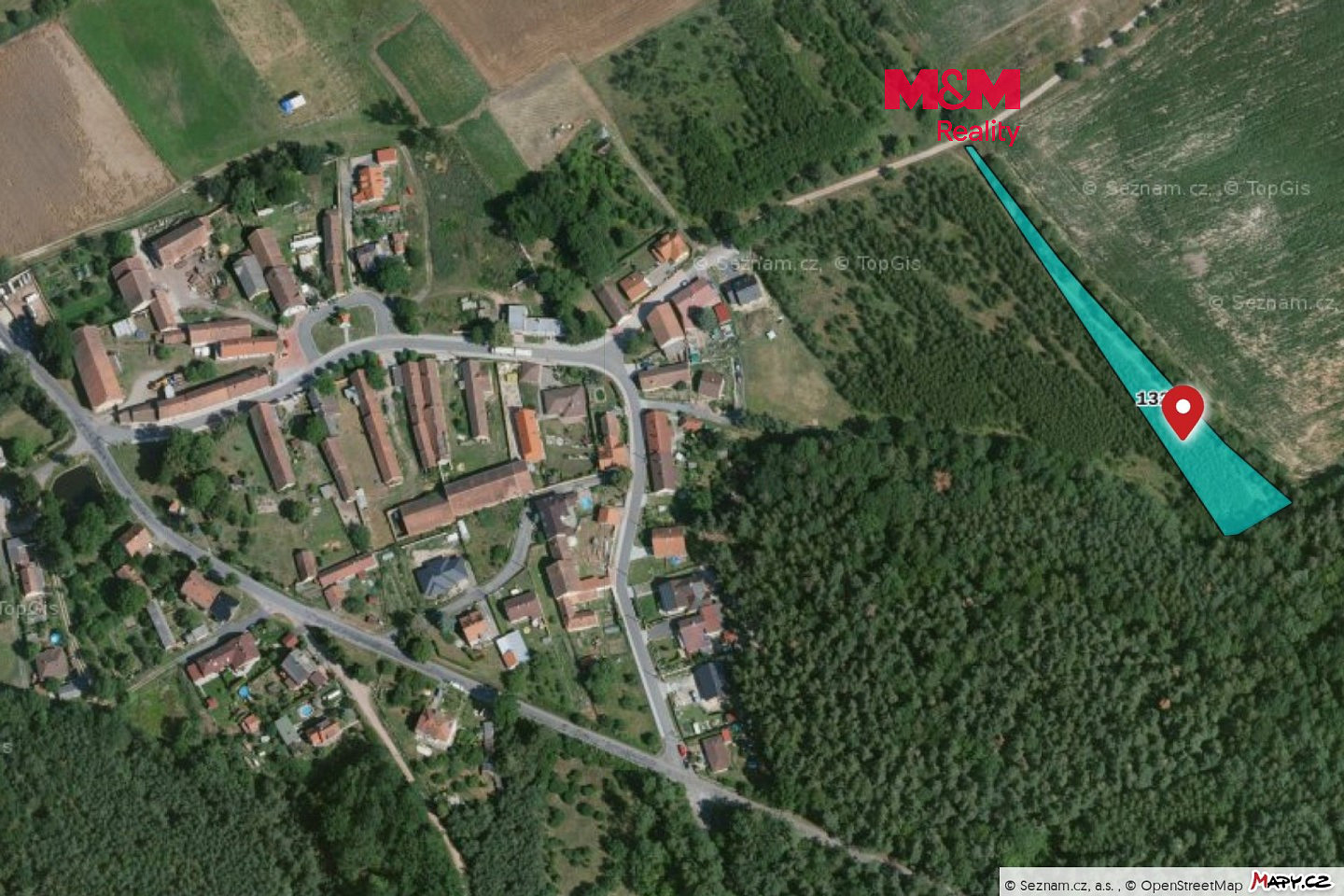 Prodej pole 3 092 m²