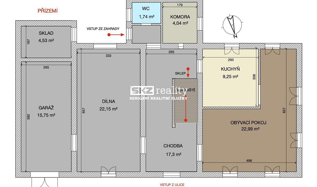 Prodej chaty/chalupy 160 m² s pozemkem 944 m², Velký Šenov – náhled fotky 4