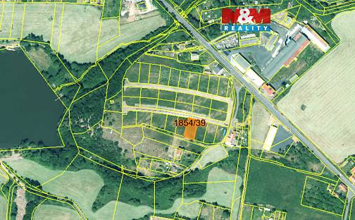 Prodej stavebního pozemku 817 m², Lubenec, okres Louny