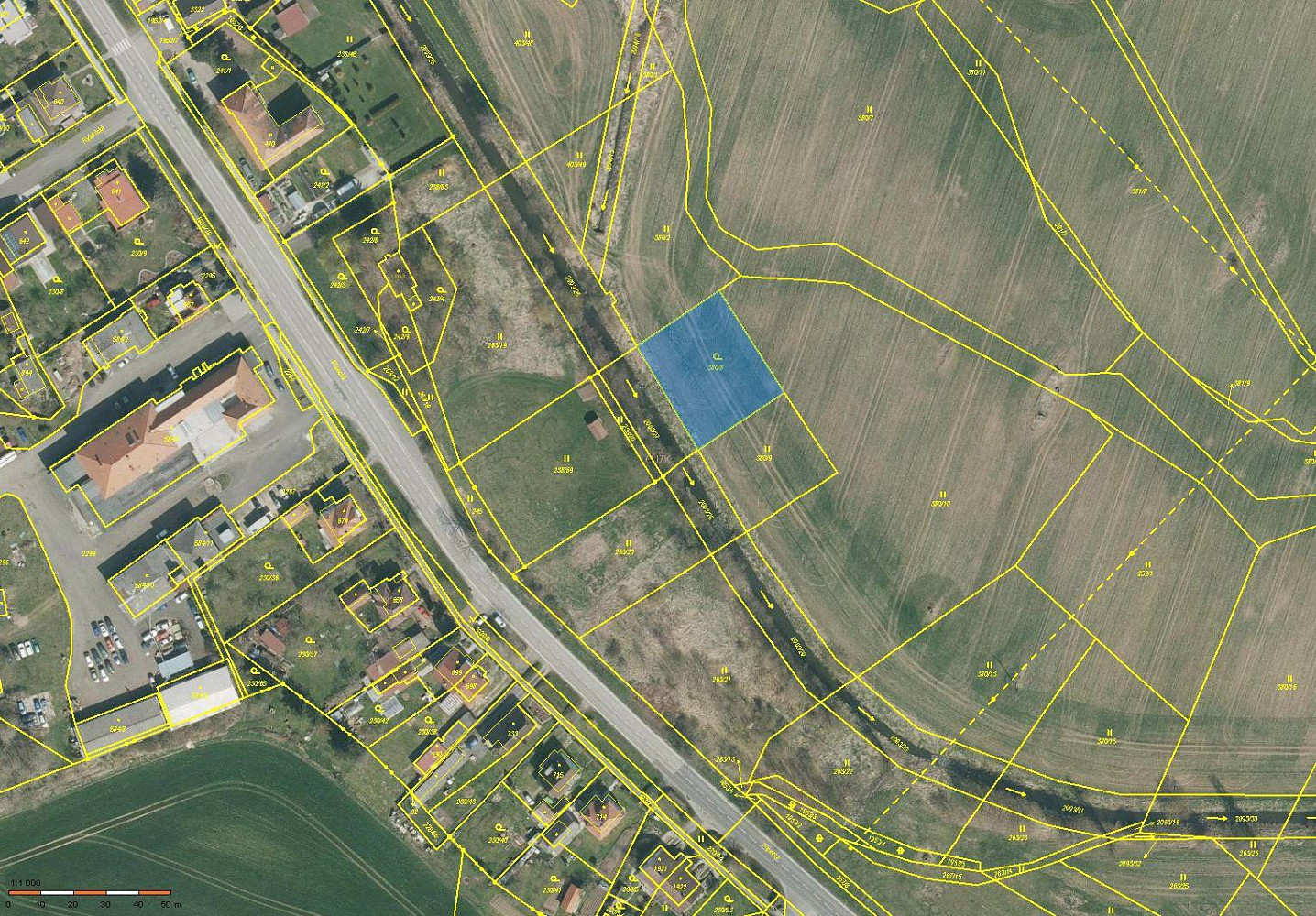 Prodej zahrady 1 153 m²