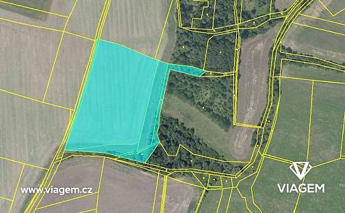 Prodej pole 23 681 m², Kouřim, okres Kolín