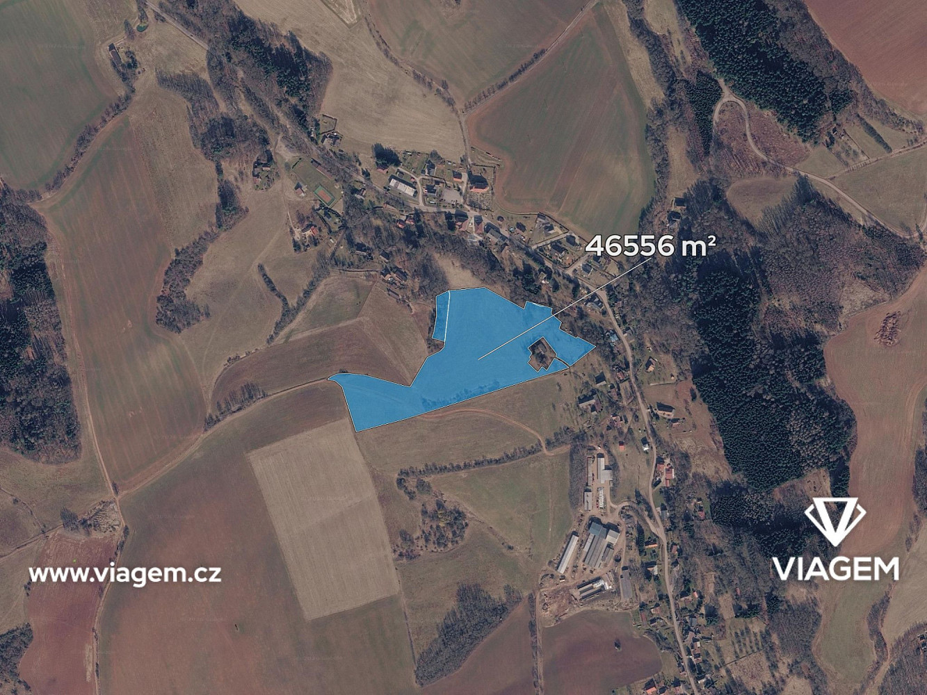 Prodej pole 13 966 m² – fotografie 2