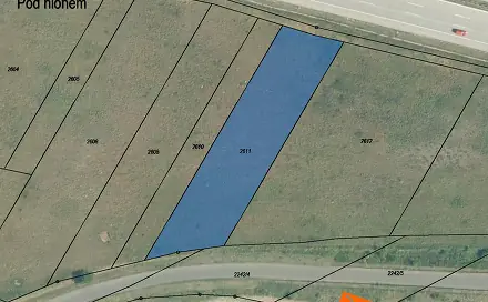 Prodej komerčního pozemku 222 m², Milenov, okres Přerov