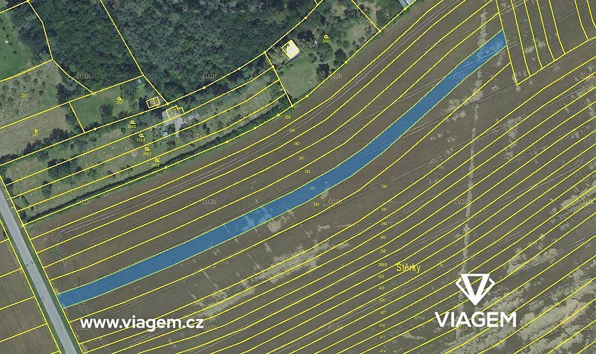 Prodej pole 1 302 m² – fotografie 2