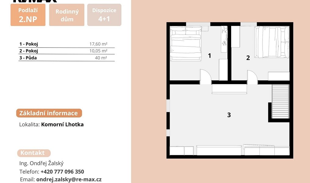 Prodej domu 150 m² s pozemkem 1 616 m², Komorní Lhotka – náhled fotky 19