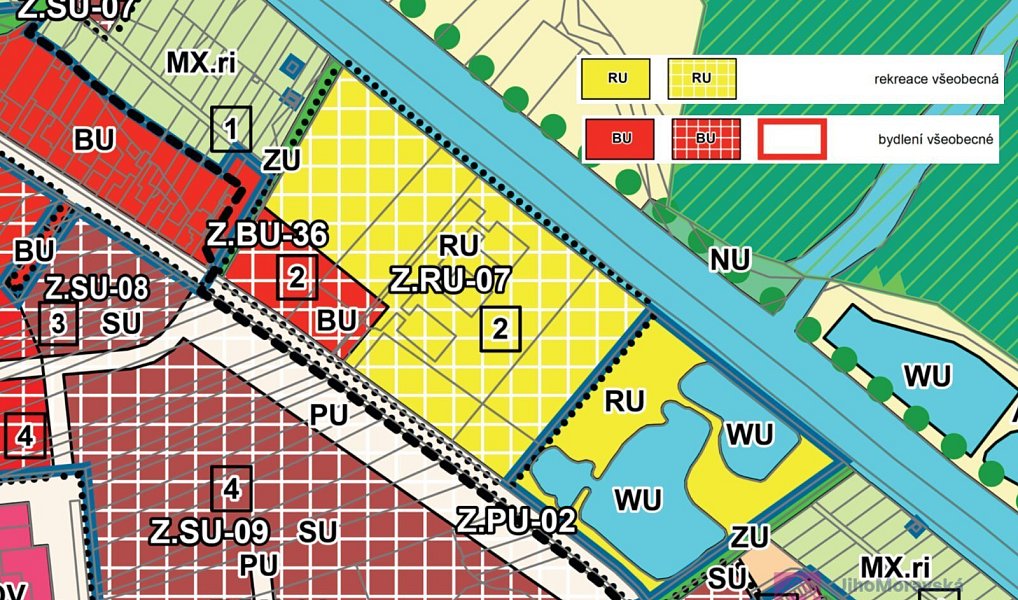 Prodej stavebního pozemku 4 463 m², Břeclav – náhled fotky 19