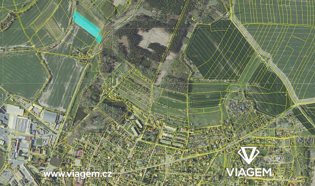 Prodej pole 1 830 m², Velké Popovice – náhled fotky 2