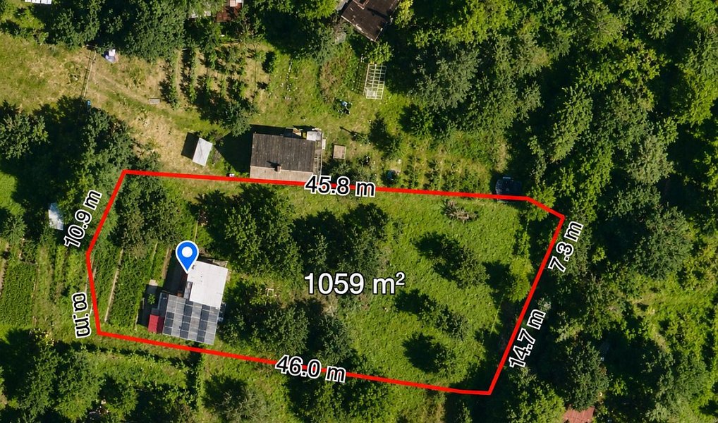 Prodej zahrady 1 061 m², Ostopovice – náhled fotky 2