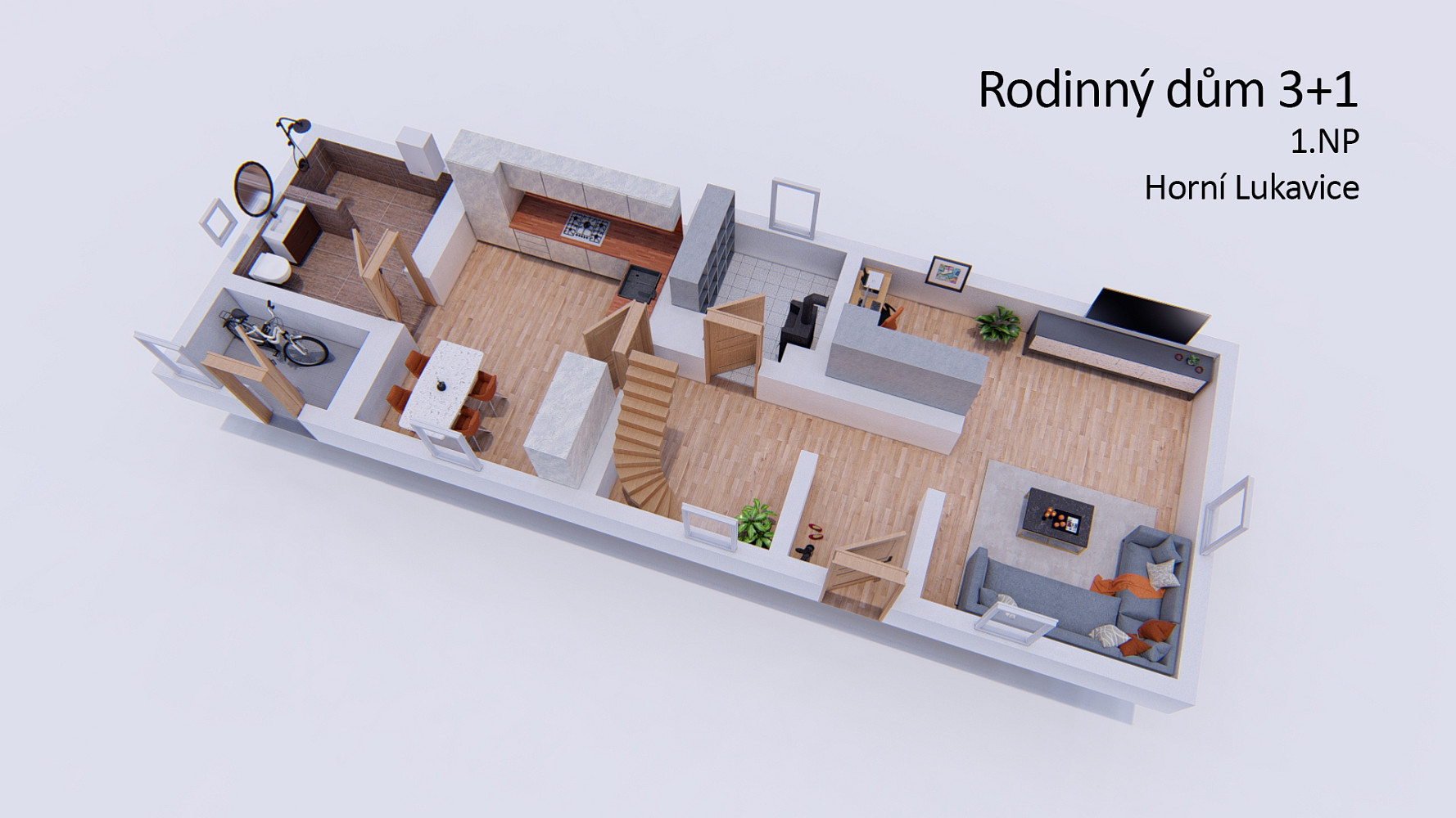 Prodej domu 100 m² s pozemkem 203 m² – fotografie 4