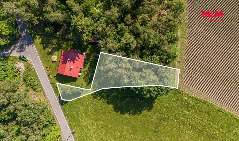 Prodej stavebního pozemku 963 m², Radčice – náhled fotky 5