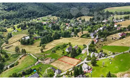 Prodej stavebního pozemku 1 134 m², Karlovice, okres Bruntál