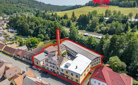 Prodej výrobních prostor 2 640 m², Kolinec, okres Klatovy