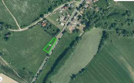 Prodej pole 1 481 m², Všeruby, okres Domažlice