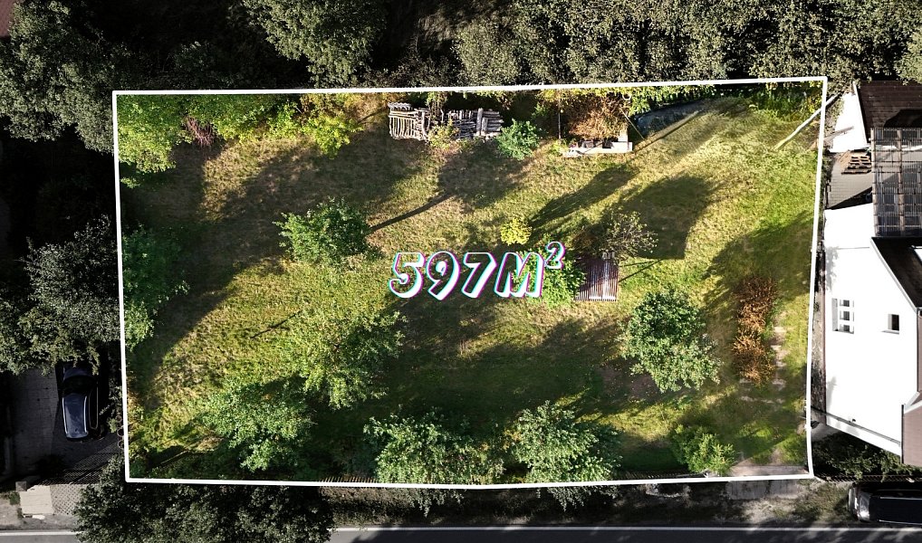 Prodej stavebního pozemku 597 m², Hýskov – náhled fotky 2