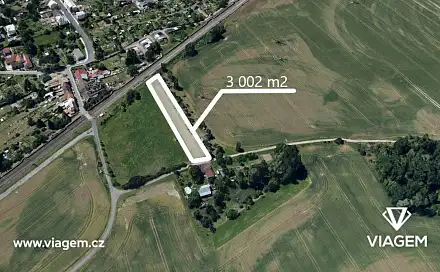 Prodej pole 1 501 m², Přelouč, okres Pardubice