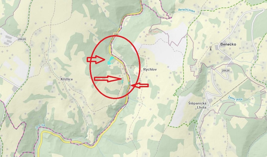 Prodej pozemku 1 250 m², Vítkovice – náhled fotky 3