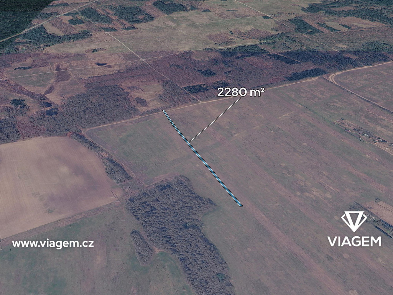 Prodej pole 760 m²