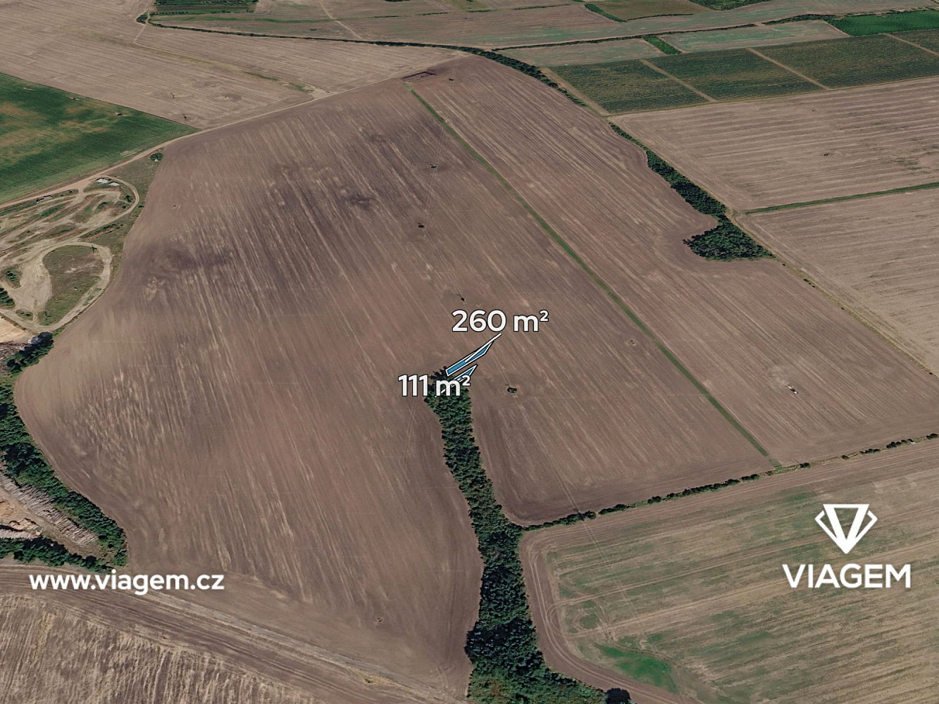 Prodej pole 371 m²
