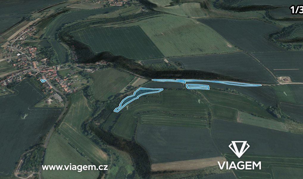 Prodej pole 2 206 m², Hřivice – náhled fotky 2