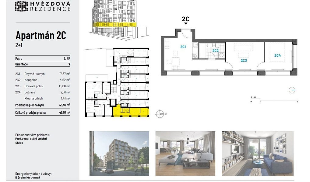 Pronájem bytu 2+1 46 m², Brno – náhled fotky 19