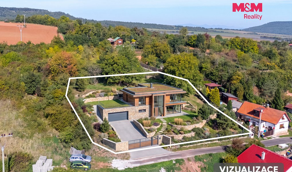 Prodej stavebního pozemku 1 752 m², Pnětluky – náhled fotky 3