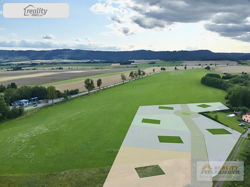 Prodej stavebního pozemku 1 300 m² – fotografie 3