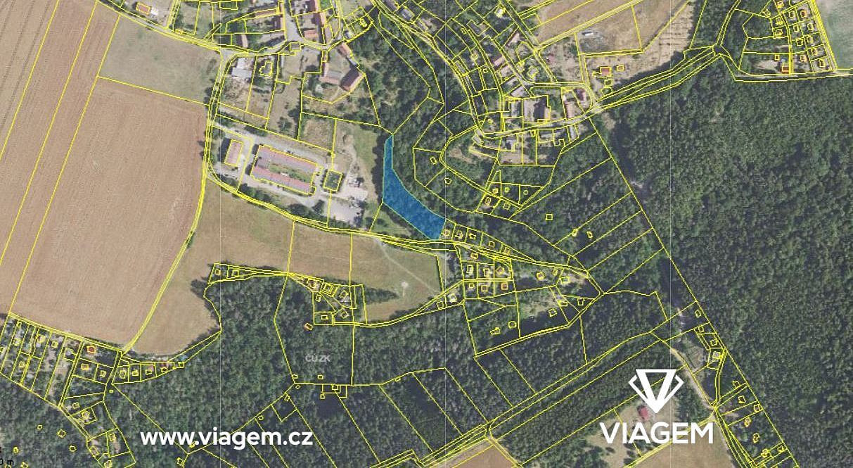 Prodej zahrady 1 091 m²