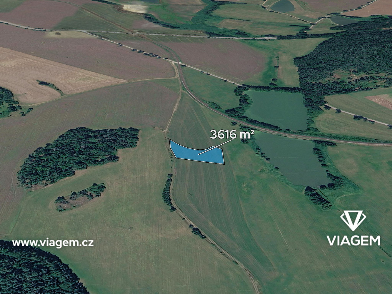 Prodej pole 602 m²