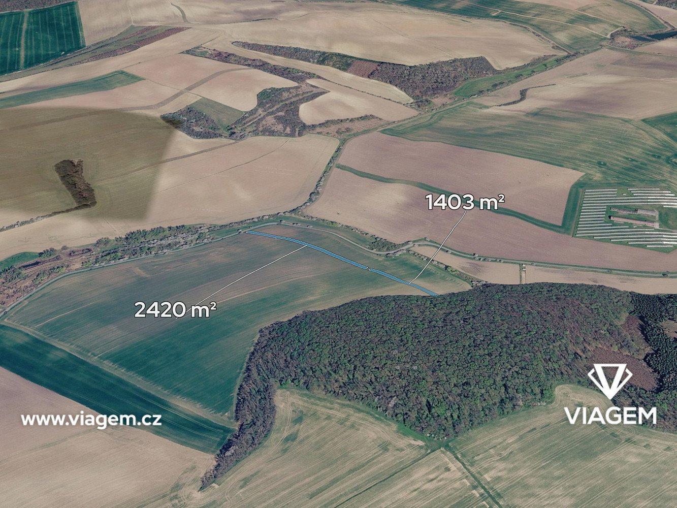 Prodej pole 637 m²