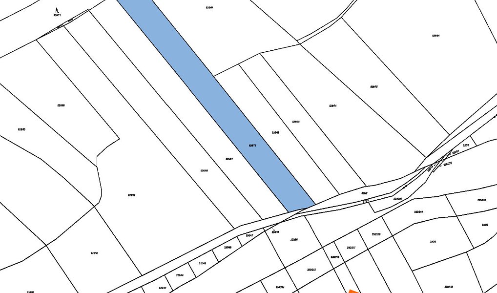 Prodej pole 1 725 m², Starý Jičín – náhled fotky 2