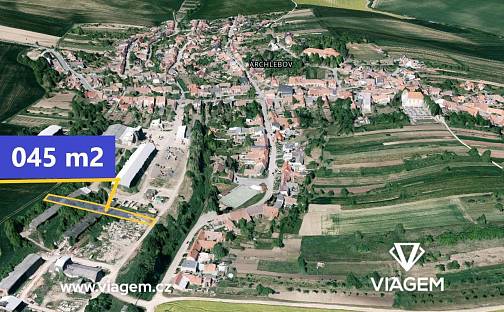 Prodej pole 522 m², Archlebov, okres Hodonín