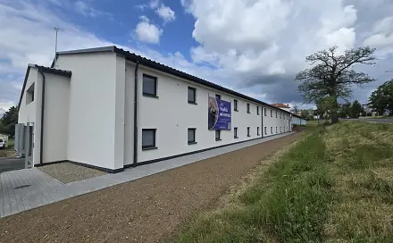 Prodej garáží v Novém garážovém domě v Moravských Budějovicích, Jechova, Moravské Budějovice, okres Třebíč