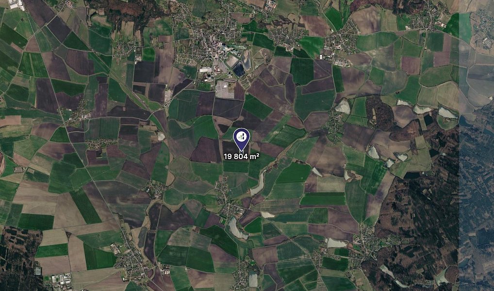 Prodej pole 2 476 m², Kosořice – náhled fotky 2