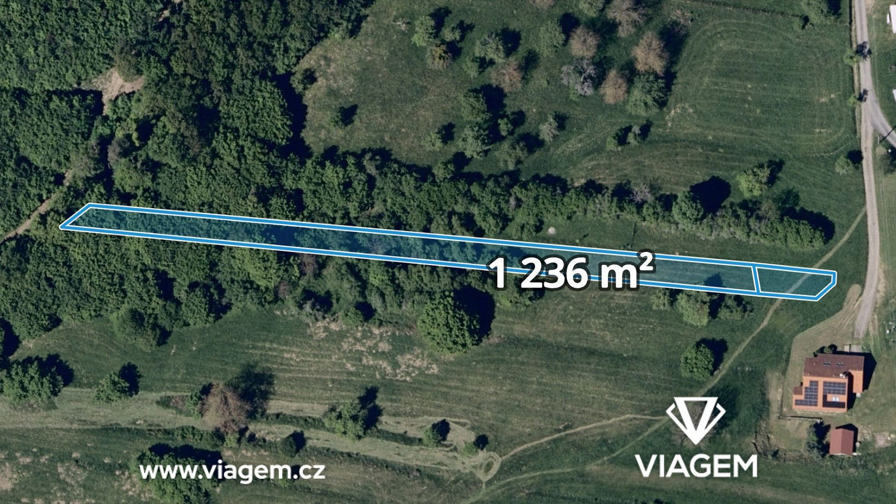 Prodej stavebního pozemku 1 236 m²