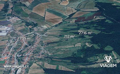 Prodej zahrady 2 081 m², Velká nad Veličkou, okres Hodonín
