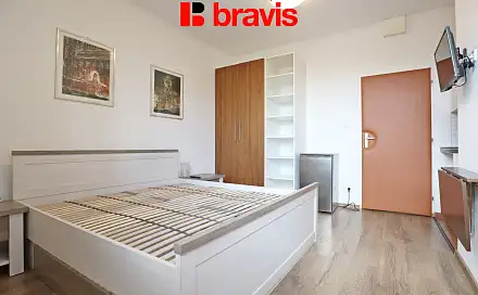 Pronájem bytu 1+kk 18 m², Chaloupky, Popůvky, okres Brno-venkov