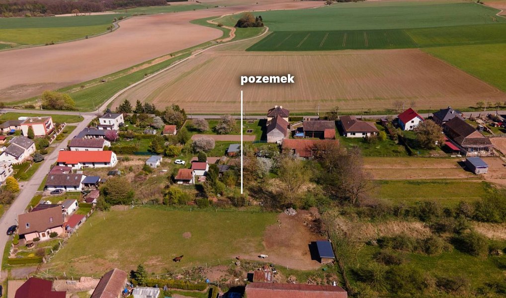 Prodej stavebního pozemku 1 328 m², Skalice – náhled fotky 4