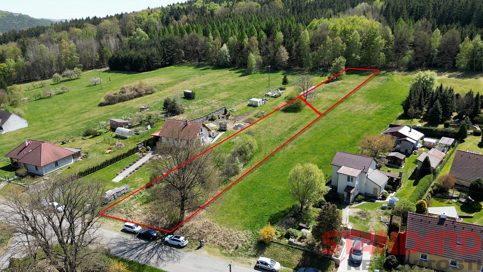 Prodej stavebního pozemku 2 909 m²