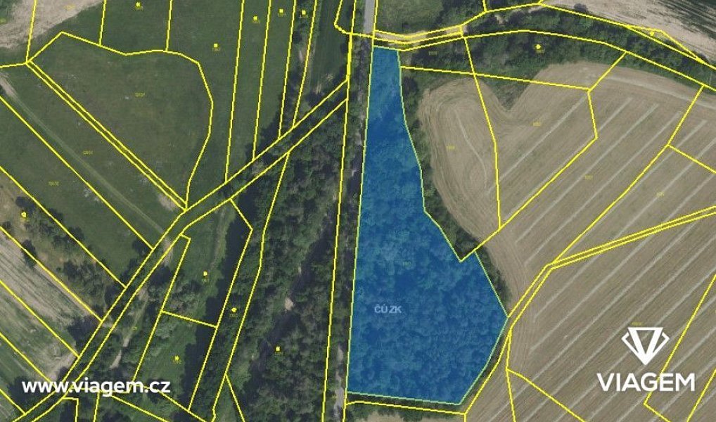 Prodej lesa 414 m², Krchleby – náhled fotky 3