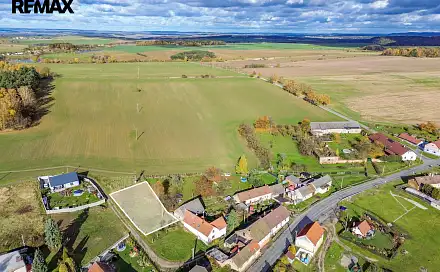 Prodej stavebního pozemku 757 m², Chomle, okres Rokycany